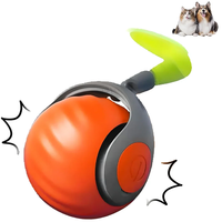 Smart Interactive Speedy Tail Pet Toys Automatic Moving Balls for Cats And Dogs Touch Motion Rolling Ball for Indoor and Outdoor