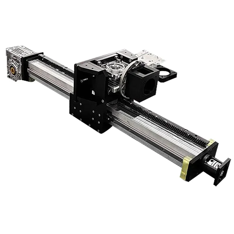 Heavy High-precision CNC Electric Rack and Pinion Linear Guide Worktable Slide CNC Precision Mobile Linear Guide Slide