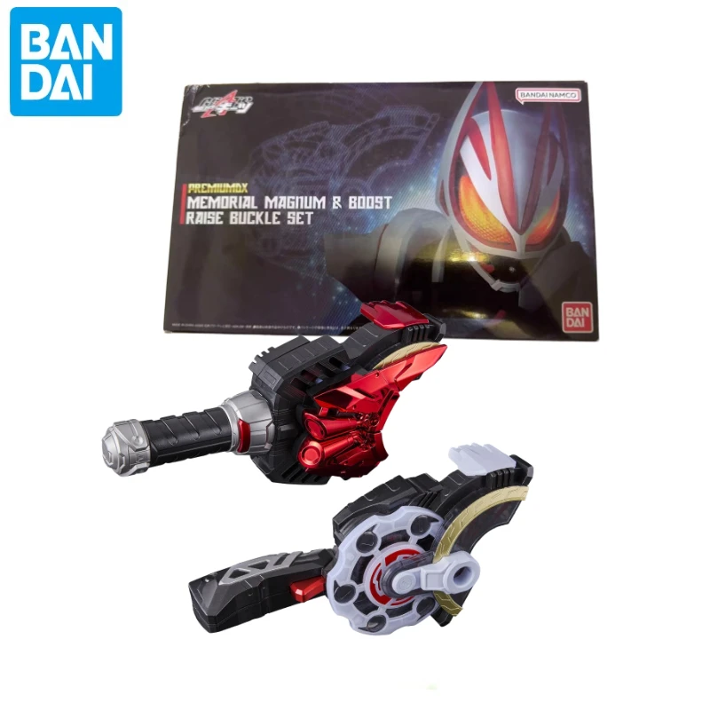 

Original Bandai Tokusatsu PDX Kamen Rider GEATS Memorial Magnum Boost Rays SET Action Figure Gift Cosplay Toys Collection