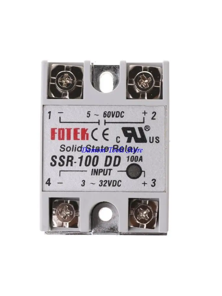 57BE SSR-100 DD Module 100A 3-32V for DC Input 5-60V for DC Output