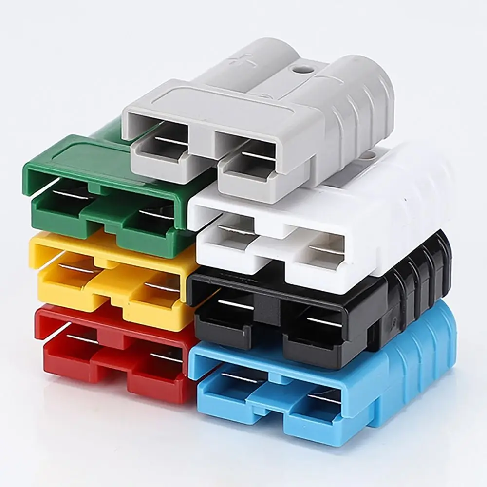 50A 600V For Anderson Plug Cable Terminal Battery Power Connector Cable Connectors Pins Lugs Copper Terminals