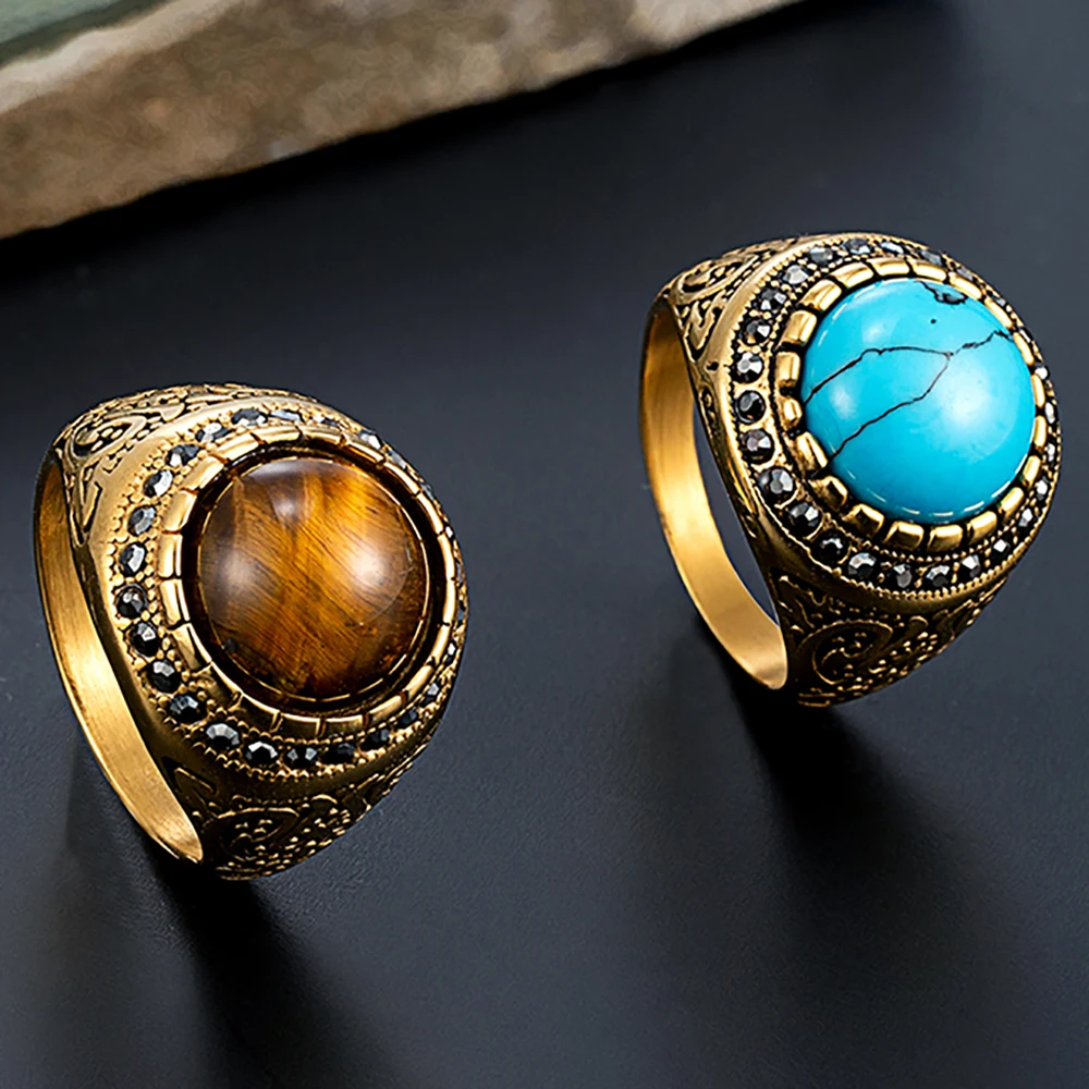 Naturalne pierścionki z tygrys – Jewelry & Watches Company recenzja i cena