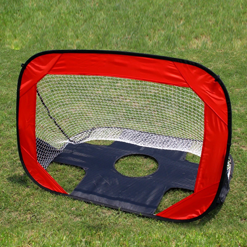 折りたたみ式子供用サッカー練習用ポータブルミニサッカーゴールネット販売中