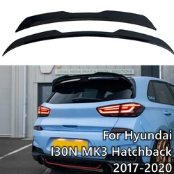 Gloss Black ABS Rear Spoiler Cap Roof Wing for Hyundai I30 N MK3 I30N Hatchback 2017 2018 2019 2020 Trunk Spoiler Tuning Bodykit