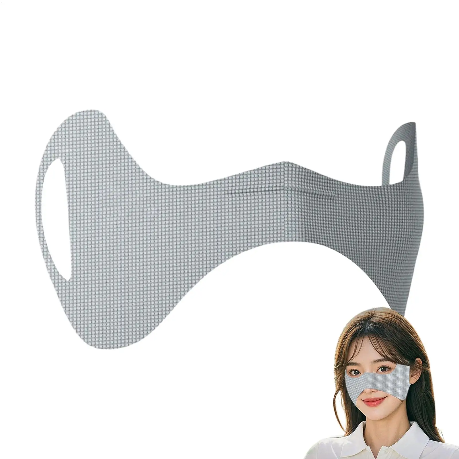 رقع جولف باللون الرمادي للحماية من أشعة الشمس وحماية من الأشعة فوق البنفسجية للأنشطة الخارجية قطعة واحدة من رقع جل Sunblock #1