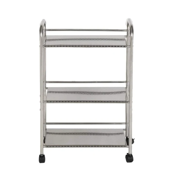 Commercial Equipment Restaurant 4-layer Trolley 3 Tier Stainless Steel Trolley