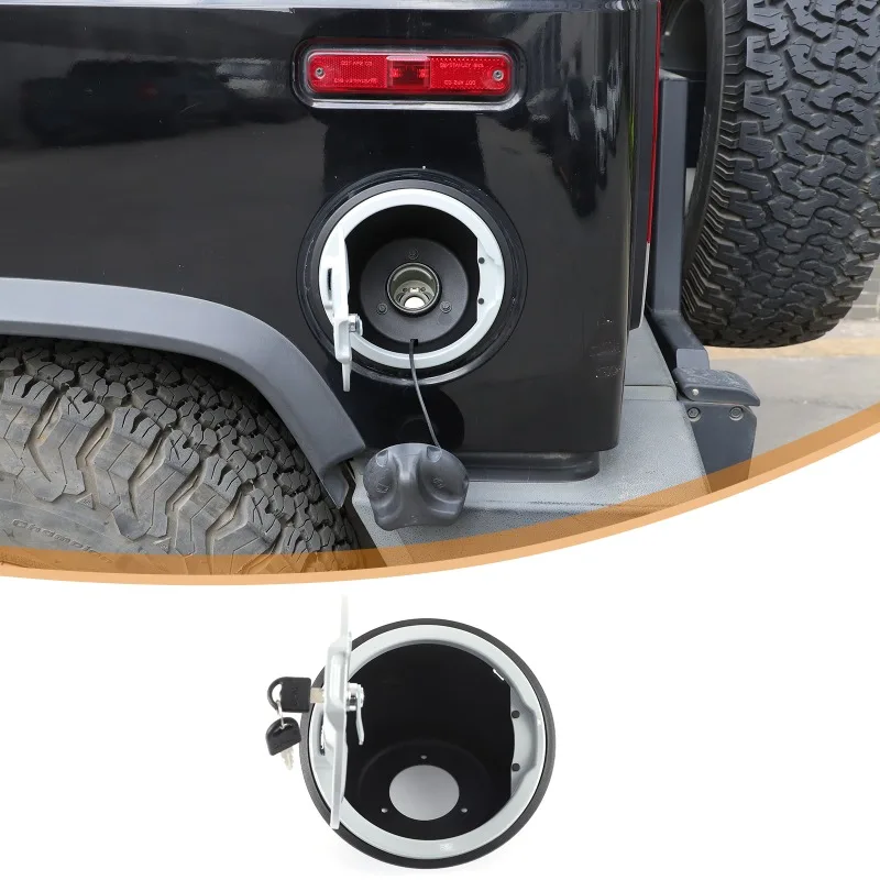 

For 2003 2004 2005 2006 2007 2008 2009 Hummer H2 Fuel Cap Anti-Theft Lock Cover ABS and Aluminum Alloy Car Accessories