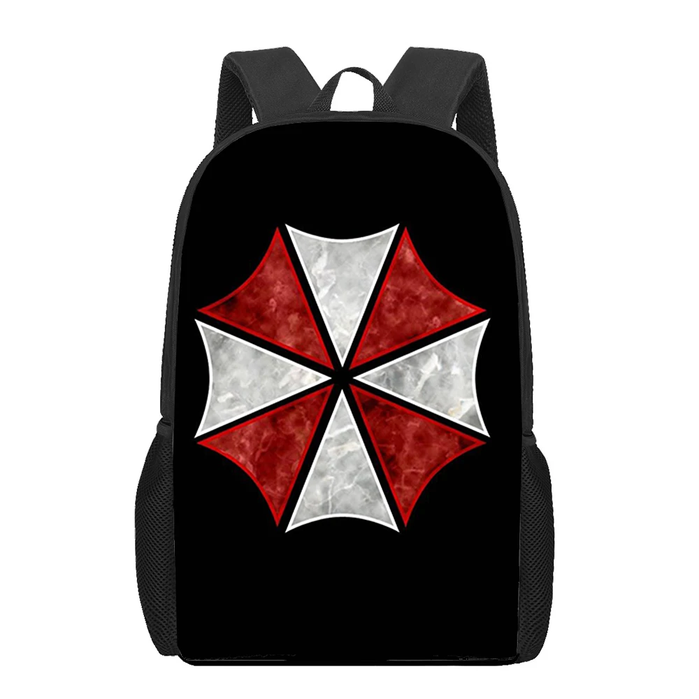 Umbrella Corporation Men Backpack Kids Boys Backpacks School Bags for Teenage Daily Bagpack Book Bag Packs Bookbag