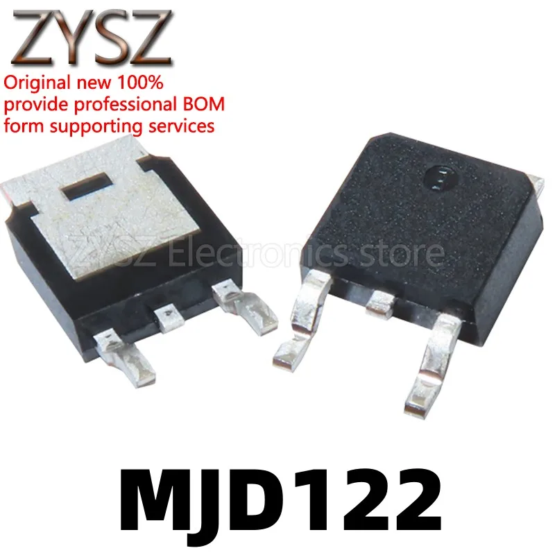 1PCS SMD Darlington transistor MJD122G MJD122T4G MJD122 TIP122 TO SOT-252