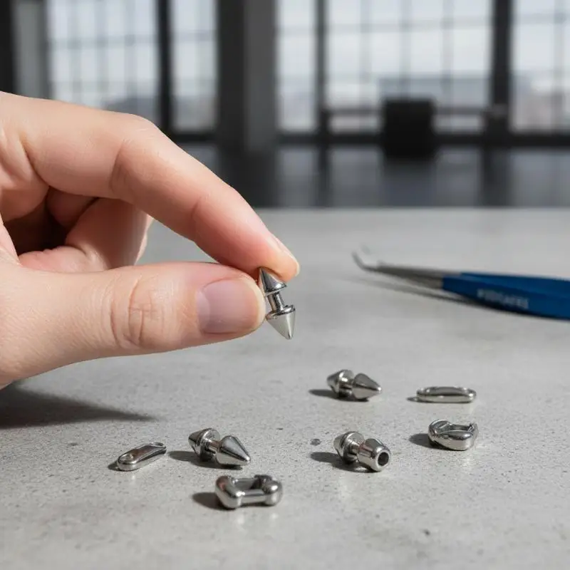 5/10Pcs Stainless Steel Charms Pointed Cone Pendant Connectors No Fade For Making Necklace Bracelet DIY Jewelry Accessories