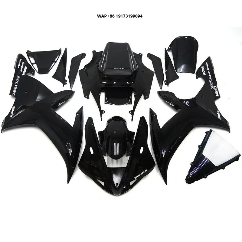 

Glossy Black Fairing Kit Fit for R1 YZF 2002-2003 Plastic Kit