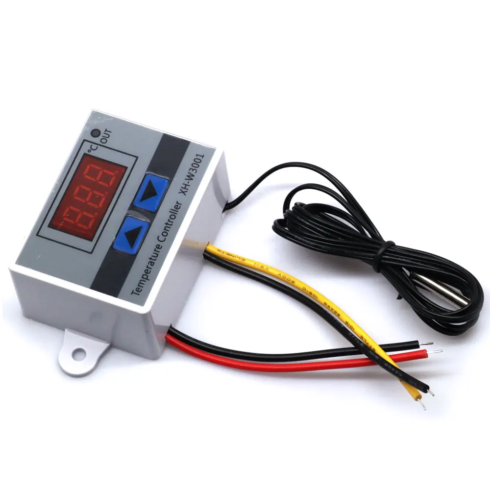 XH-W3001 Digital Control Temperature Microcomputer Thermostat Switch Thermometer New Thermoregulator 12/24/220V