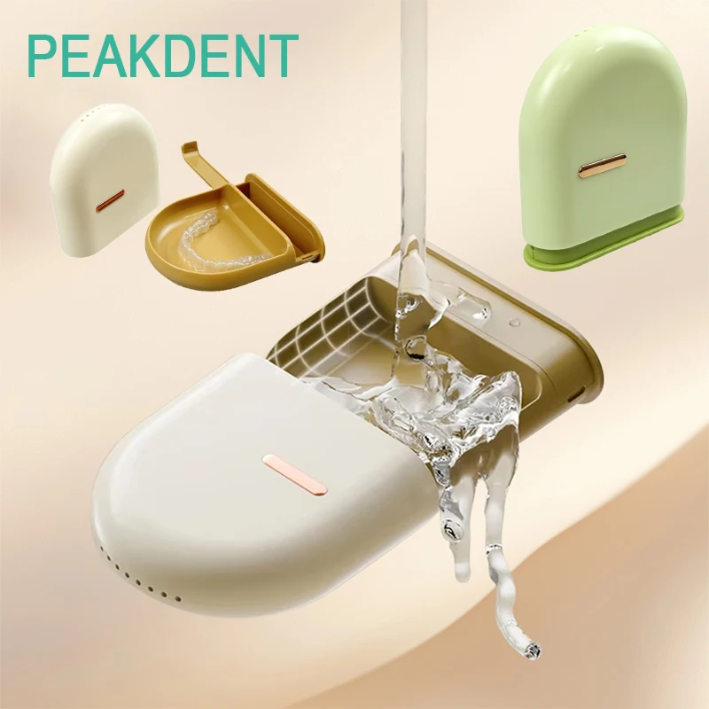 

1pcs Convenient Dental Orthodontic Braces Storage Box Pull-out Orthodontic Appliance Box Braces Oral Cleaning Storage Boxs