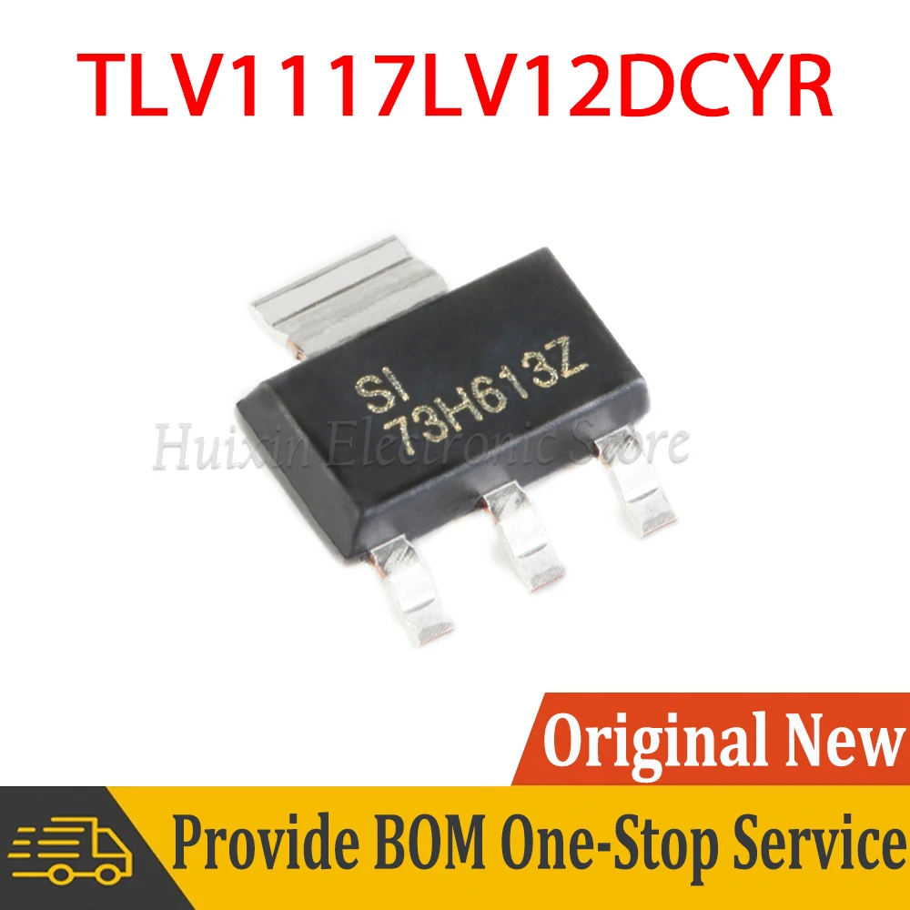 

TLV1117LV12DCYR TLV1117LV12D SOT-223 1A SMD New and Original IC Chipset