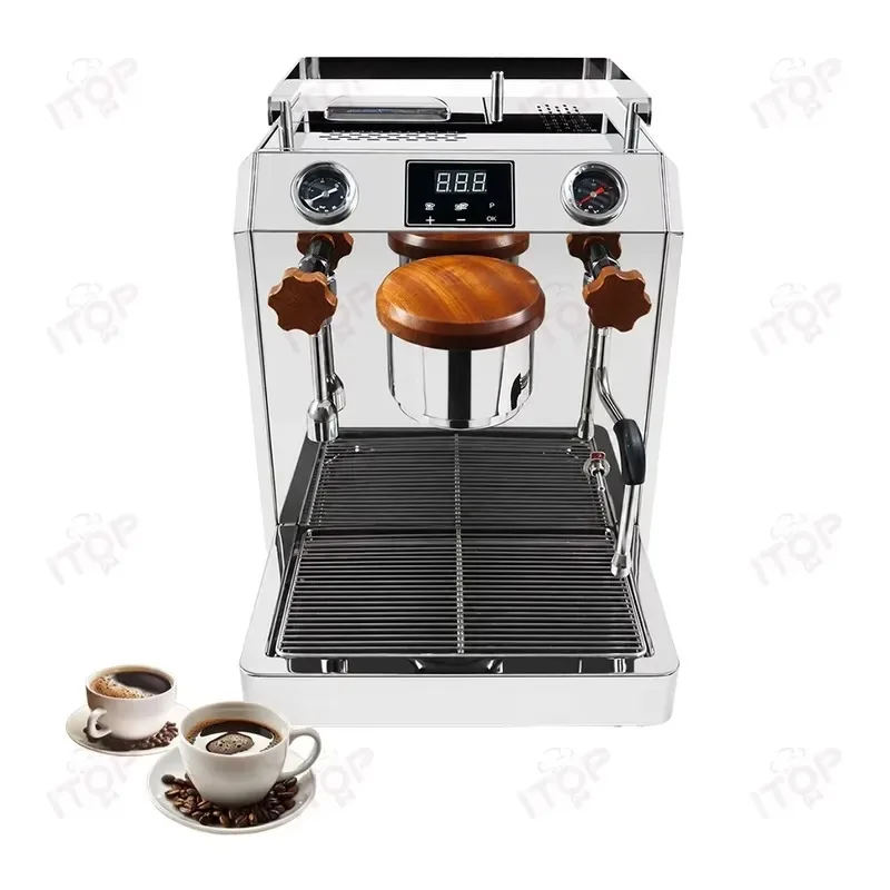 STLF I Professional Commercial Double Pot Espresso Machine Cafetera De Expreso Factory Wholesale Price