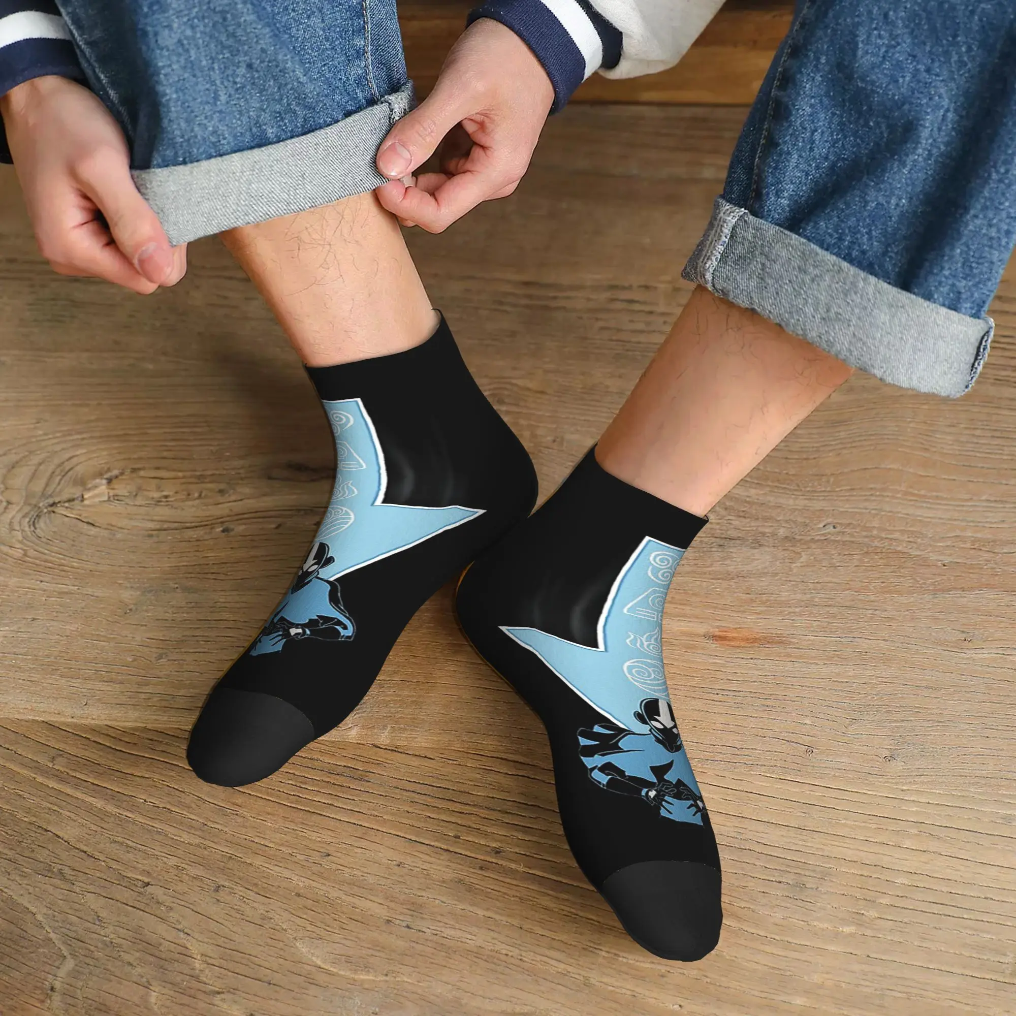 

All Seasons Avatar Aang Arrow Socks Harajuku High Quality Crew Socks Funny Stockings for Men Women Gifts