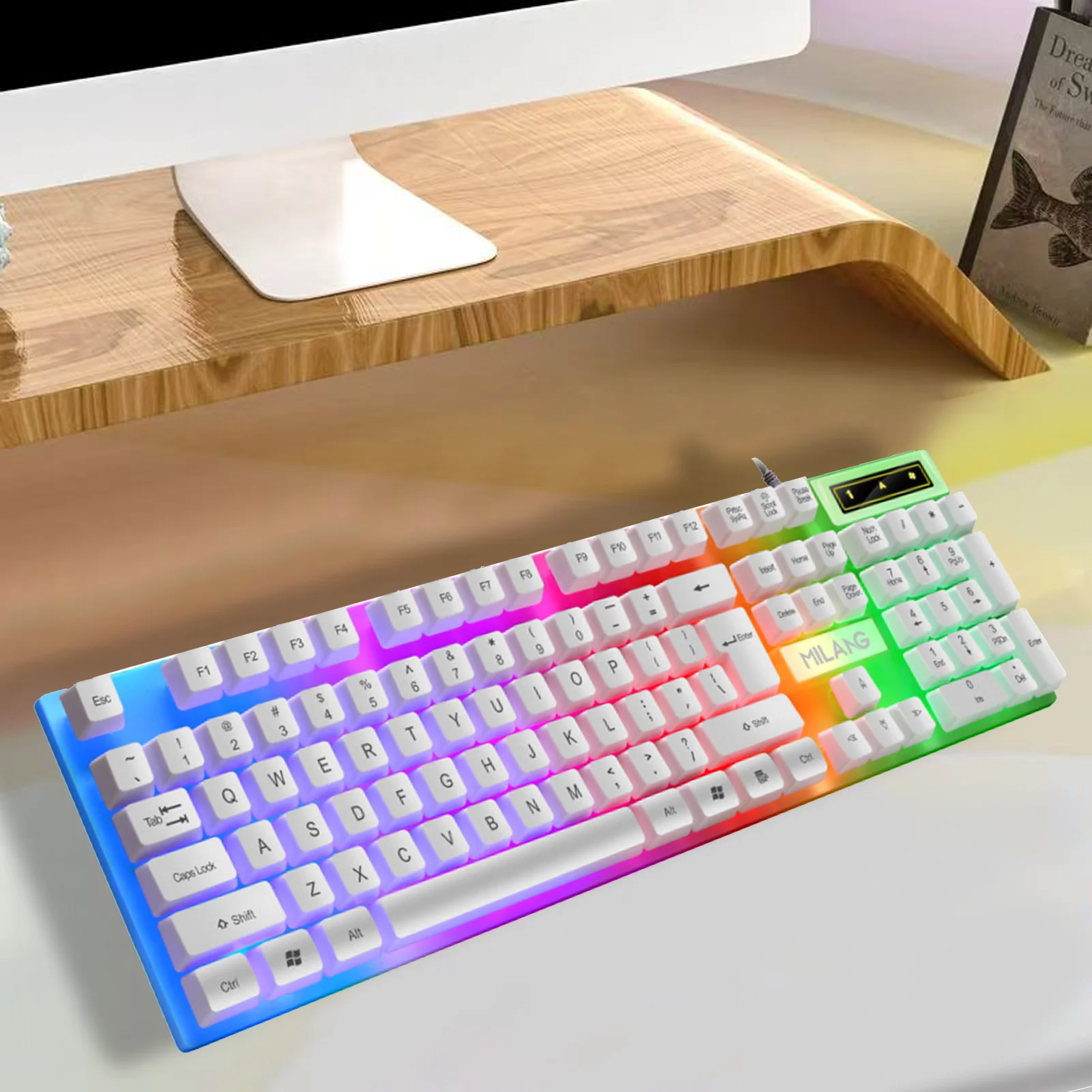 Tastiera cablata RGB a retroil - Gaming Accessories Uk recensione e prezzo