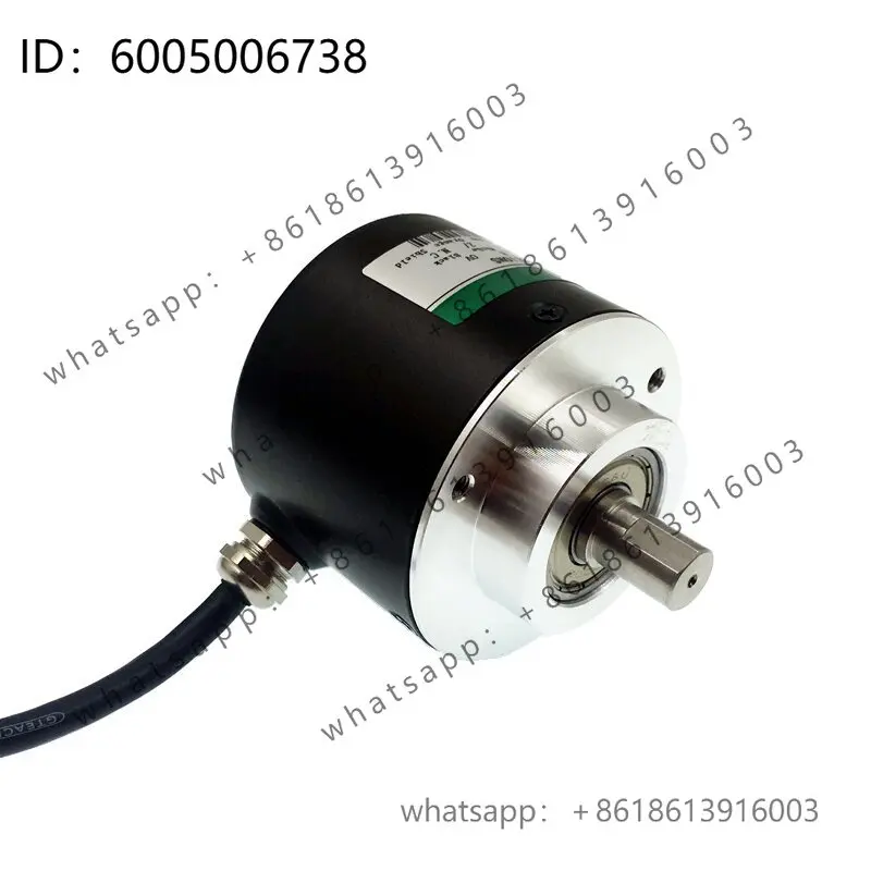 0Mm Direct Engraving Code Disc 10000 Pulse Line Incremental Rotary Encoder S5810 Solid Shaft Encoder