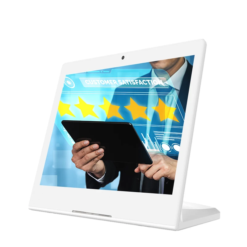 excellent 10.1 Inch L-Shaped RK3288 POS Android Tablet PC POE New Display Advertising Player Machine Excellent Customer Feedback