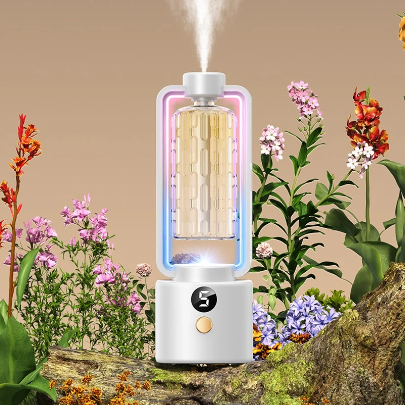 آلة الروائح الصغيرة الذكية USB، موزع الزيوت العطرية، رذاذ قابل للتركيب على الحائط لسطح المكتب، 5 مستويات قابلة للتعديل