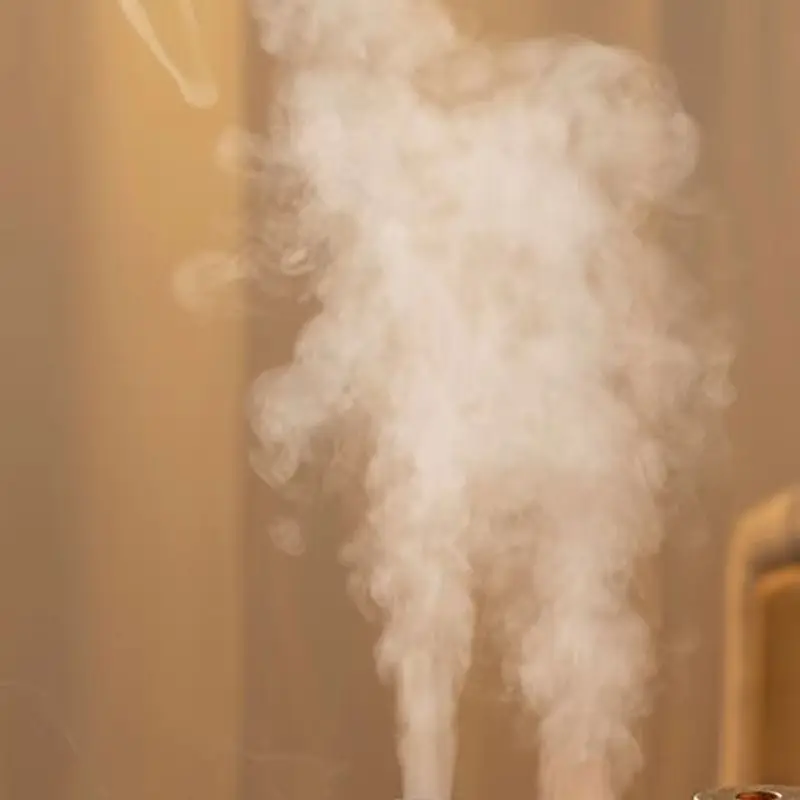 Steam Train Essential Oil Diffuser with Light 300ml Vintage Train Humidifier with Remote Aromatherapy Diffuser for Relaxation