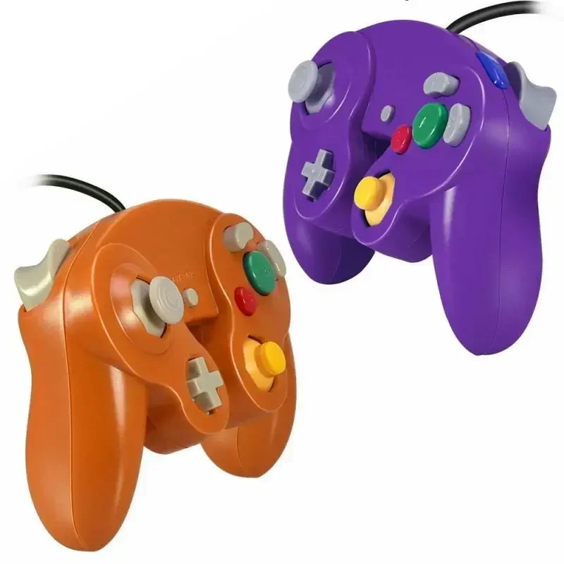 Manette filaire ergonomique pour Nintendo, manette de jeu portable, confortable, contrôle de la fierté, délibérément Cubes, Wiis U