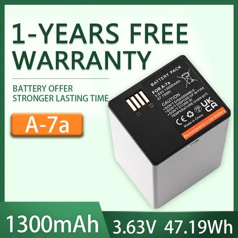 Replacement Battery for Netgear Arlo Go 2, Arlo Pro 3, Arlo Pro 4, Arlo Pro 5 S, Arlo Ultra 2, FB1001, VML2030 A-14, A-7a 3.7V