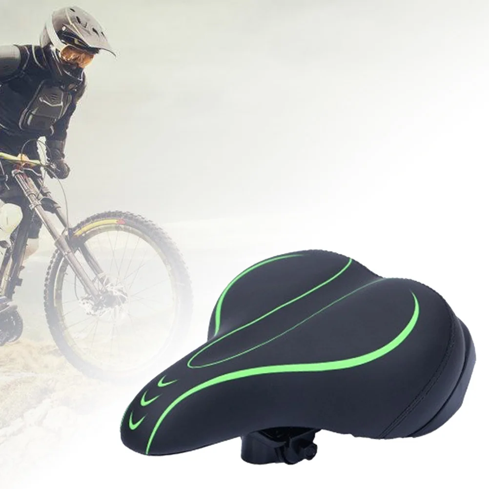 1 قطعة مقعد دراجة مريح سميكة امتصاص الصدمات السرج تصميم مريح يناسب الطريق الجبلية للطي دراجة الدراجات استخدام #4
