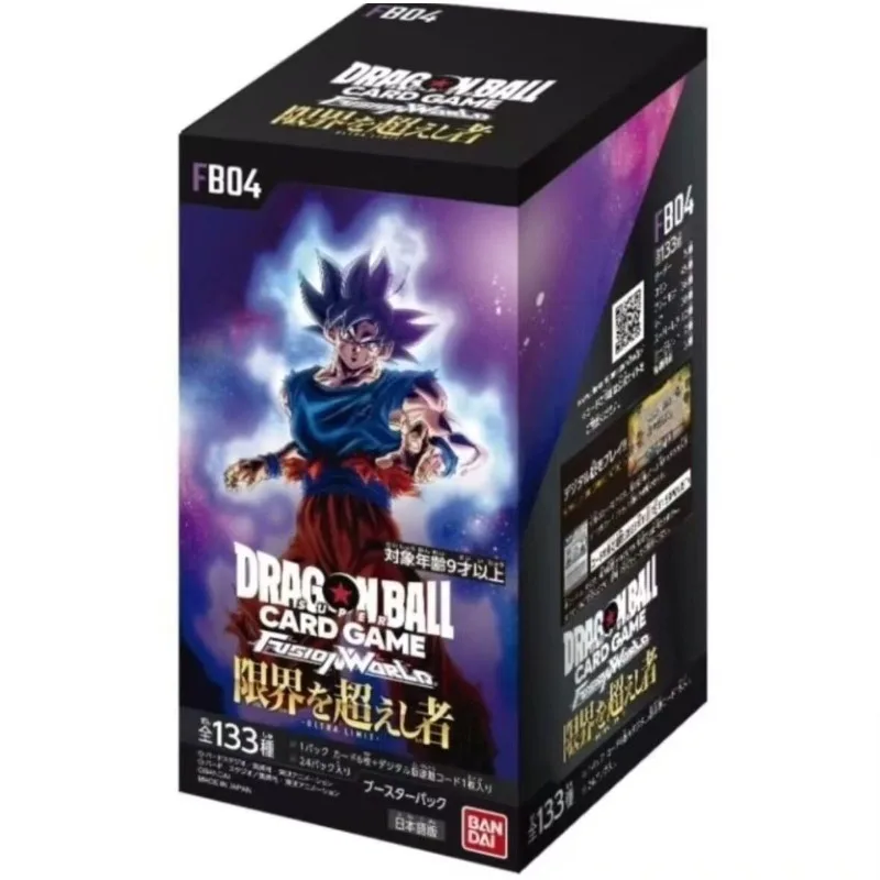 Bandai Dragon Ball Super Card Game Fusion World FB04 ULTRA LIMIT Japanese Booster Box (24 Packs) - In Stock Collectible Gift
