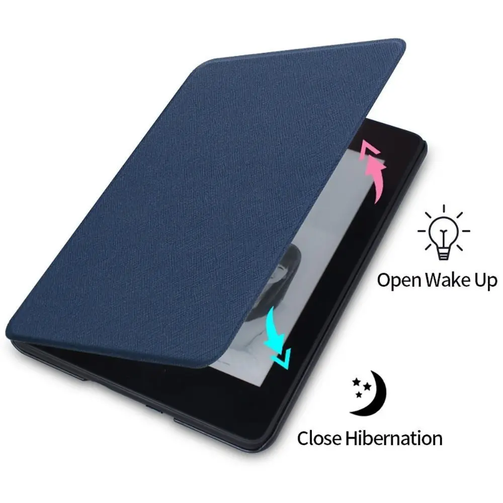 10/11th Generation 6-6.8 inch e-Reader Case Auto Sleep/Wake Leather M2L3EK C2V2L3 Folio Cover for Kindle Paperwhite 1/2/3/4/5