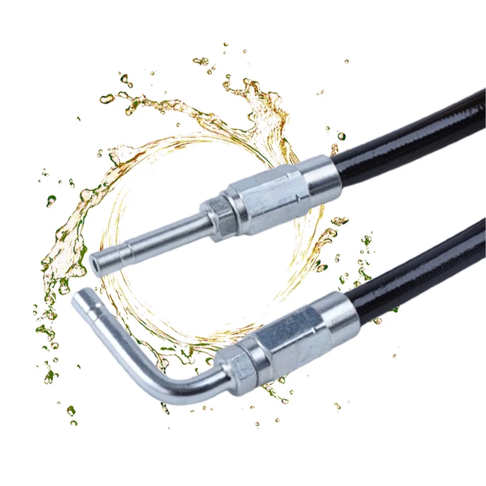 High Pressure Resin Pipe Composite Pipe DN4x8.6 Hydraulic Fittings Transition Joints 6mm 8mm 10mm for Hydraulic Systems