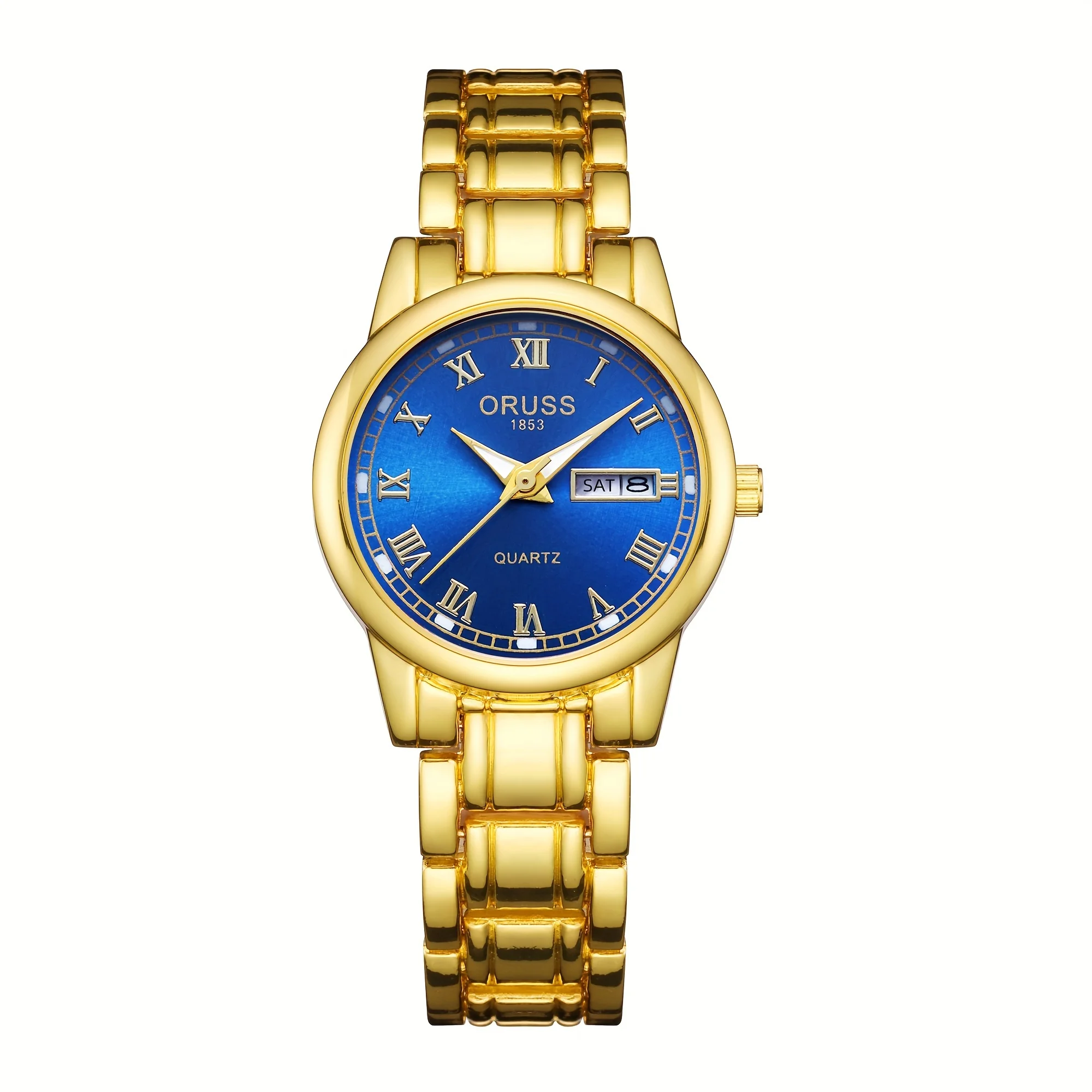 Orologio da donna unico Blue trend fashion everything splendido doppio calendario elegante orologio da donna casual