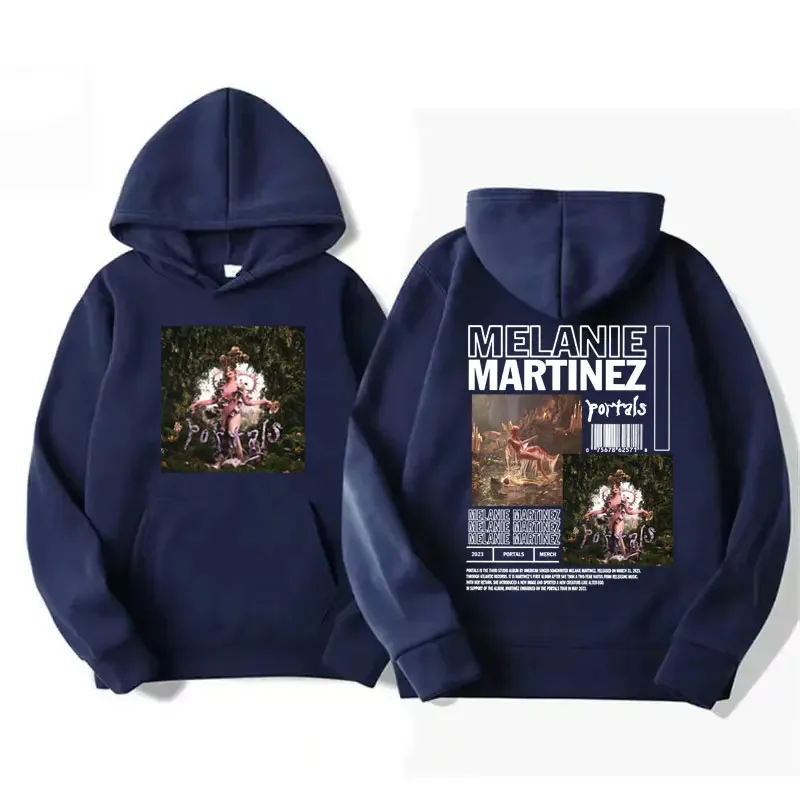 Melanie Martinez Portals Hoodie Albums The Trilogy Tour 2024 Sweatshirts Men Women Vintage Aesthetic Clothing Casual Hoodies Y2k