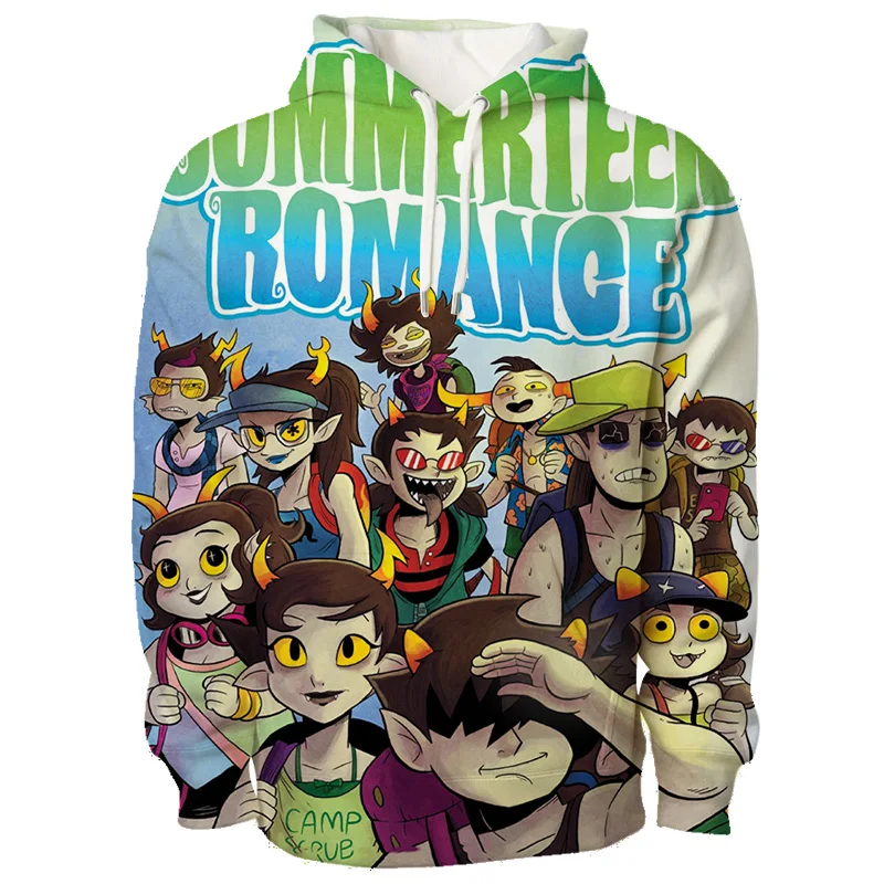

Homestuck 3D Digital Printed Hooded Sweatshirt with Hoode Fabric Based on Provided Drawings Wholesale from the Manufacturer