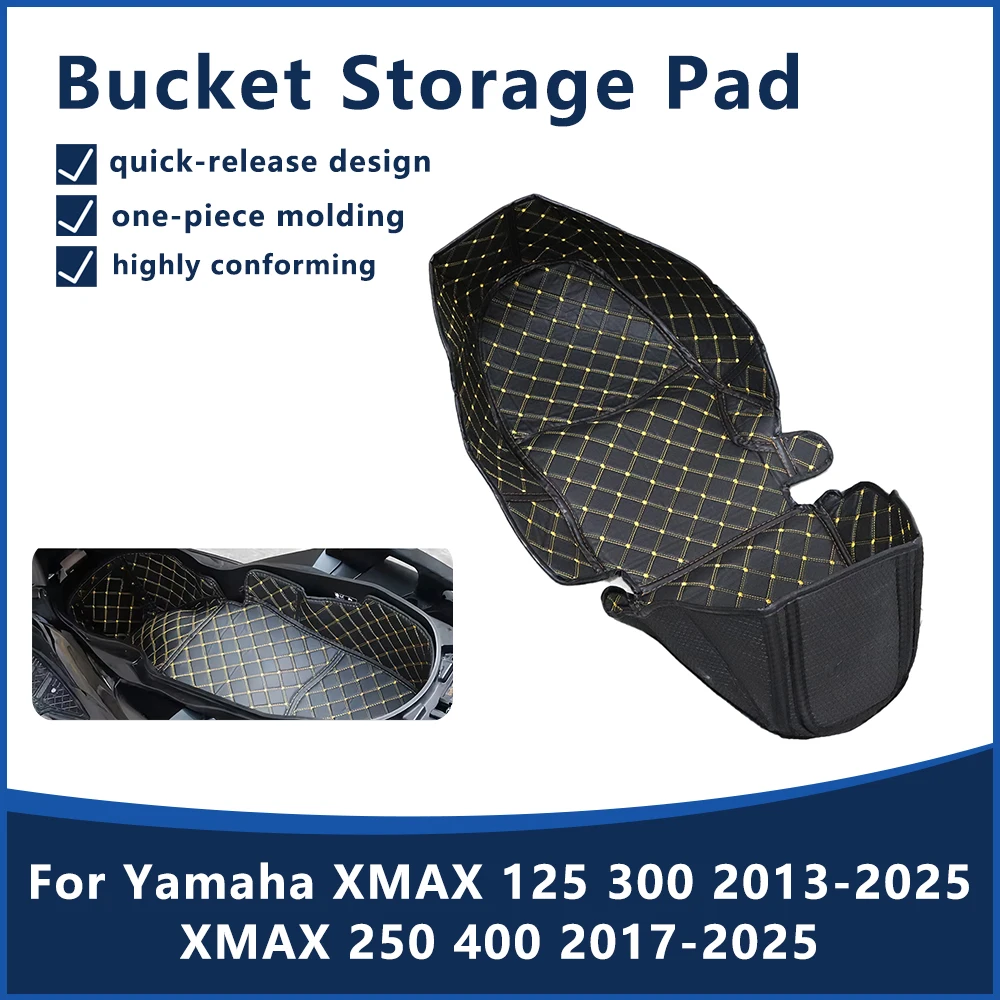

For Yamaha XMAX 125 300 2013-2025 XMAX 250 400 2017-2025 Motorcycle Seat Storage Luggage Trunk Inner Pad Box Liner Protector