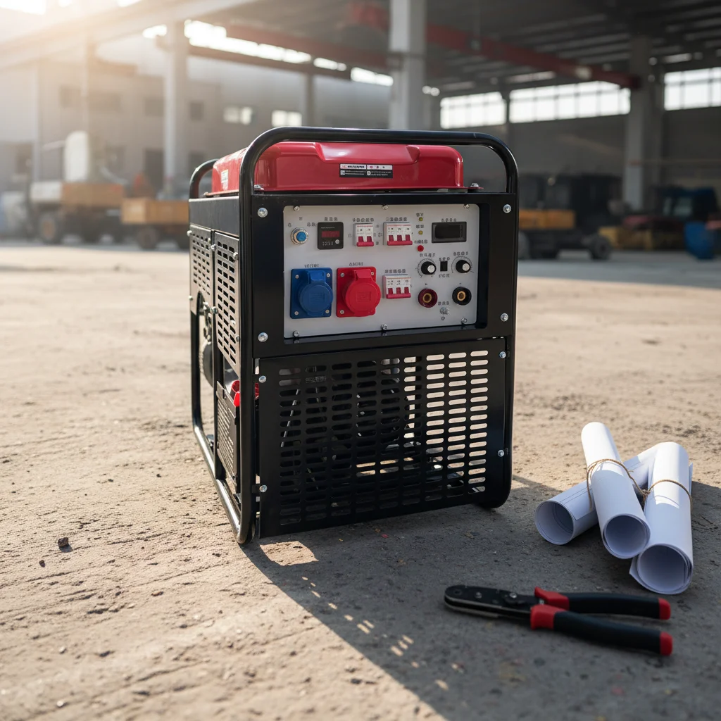 Portable Welding Generator - 산업용 예비 디젤 발전기 세트 (용접