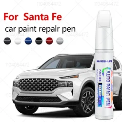 For Hyundai Santa Fe 2000-2025 SM CM DM TM Paint Repair Pen Touch Up Scratch Remover DIY Auto Accessories Black White  Blue Gray