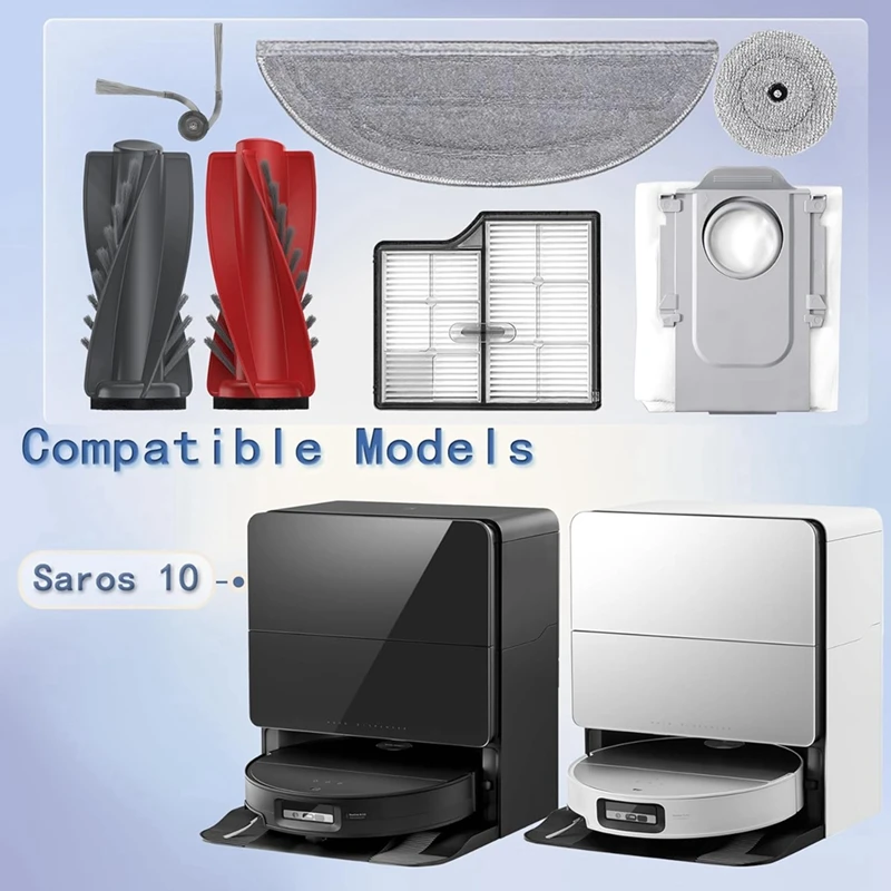Per Roborock G30/Saros 10 Per Roborock G30/Saros 10 Accessori per aspirapolvere Parti di ricambio