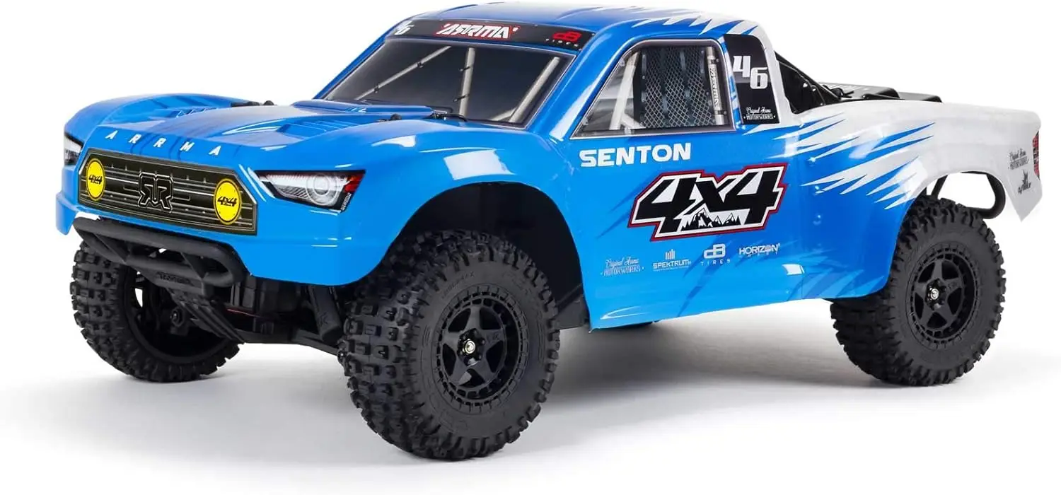 

1/10 SENTON 4X4 V3 MEGA 550 Матовый короткий курс RC Truck RTR (передатчик, приемник, NiMH аккумулятор и зарядное устройство в комплекте),