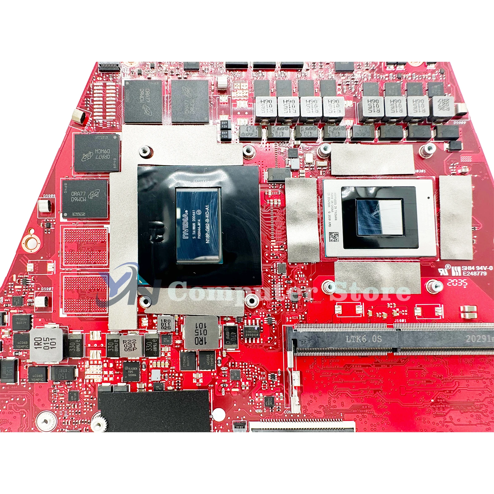 Placa-mãe do portátil para ASUS ROG, GA401IV, GA401IU, GA401II, GA401IVC Mainboard, R5, R7, R9, GTX1650Ti, GTX1660Ti, RTX2060, teste OK