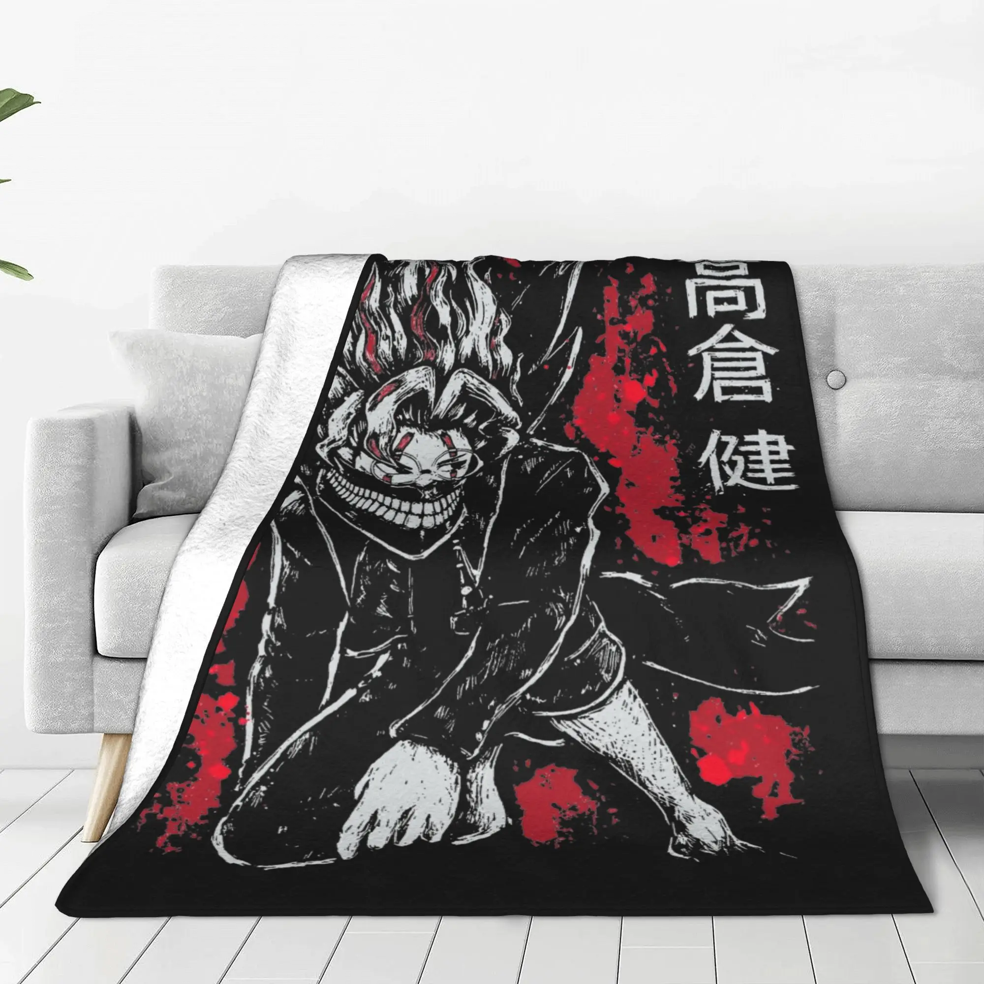 Okarun Dandadan Blankets  Fleece Throw Blanket Bed Sofa Decoration Soft Warm Bedspreads