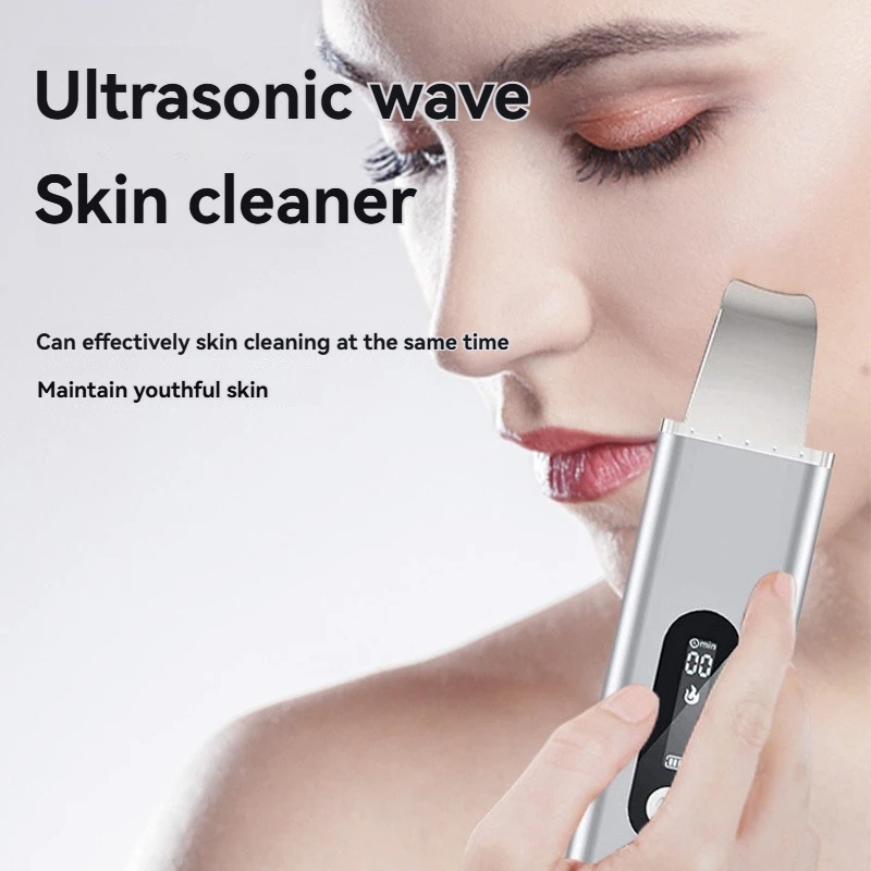 Dispositivo per la pulizia dei pori Dispositivo per la introduzione della cura del viso Raschietto per la pelle Rimozione della cheratina dei punti neri Raschietto per punti neri Massaggio a vibrazione