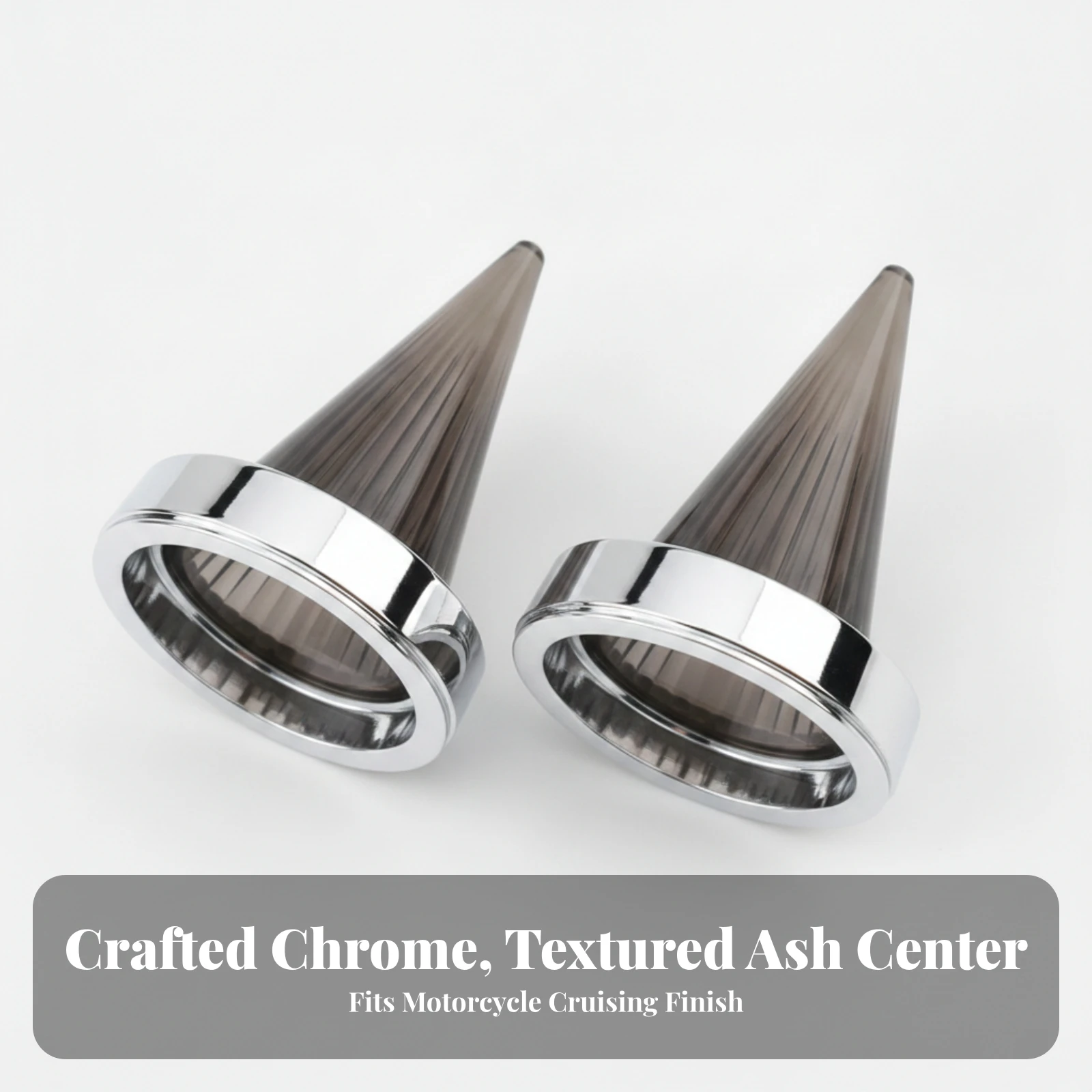 2 Pieces Turn Indicator Lens Cover Electroplated Turn Indicator Lens Cover with Outer Outer Trim Plug-and-Play High Quality