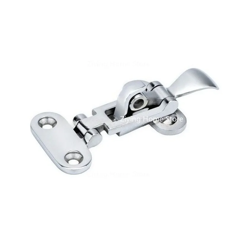 Suitable for 316 Luggage Buckle Rotating Hook, Distribution Box Hinge Wooden Box Universal Heavy-duty Metal Buckle