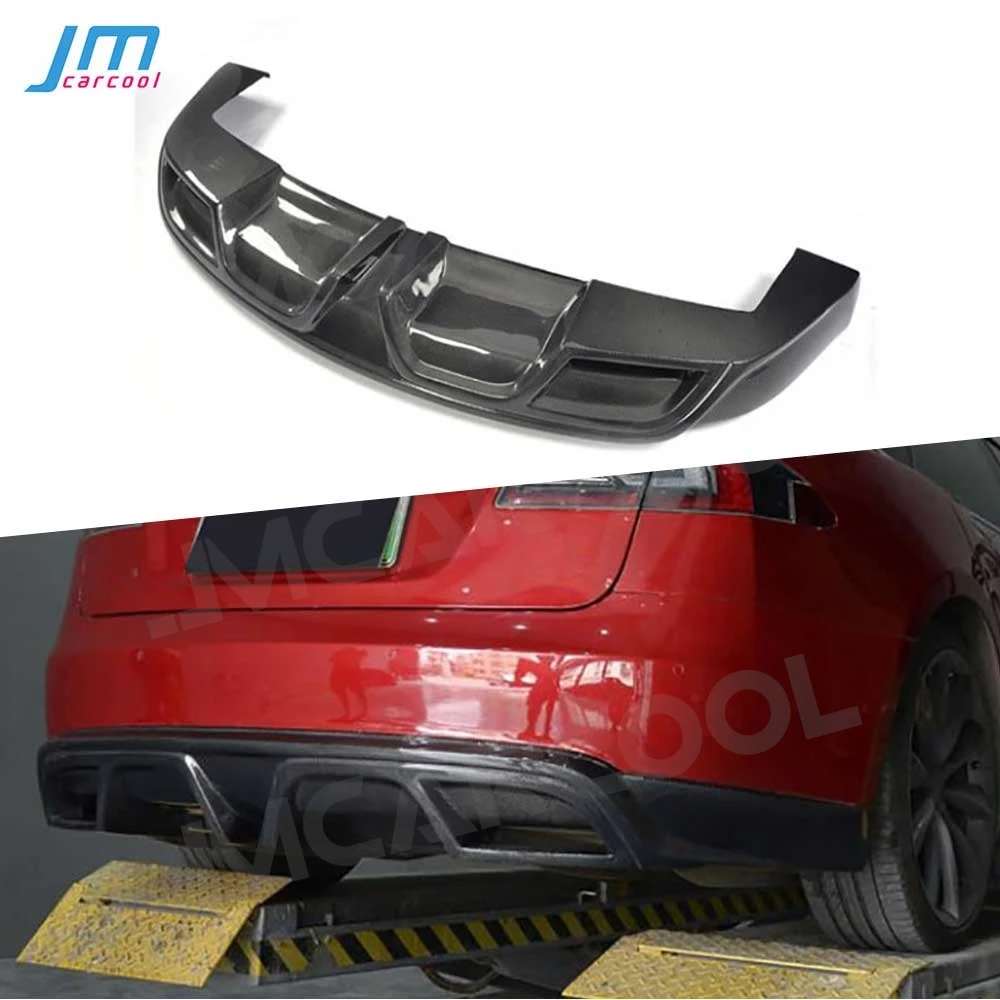 

Диффузор для заднего бампера Tesla Model S 2012- 2015 FRP