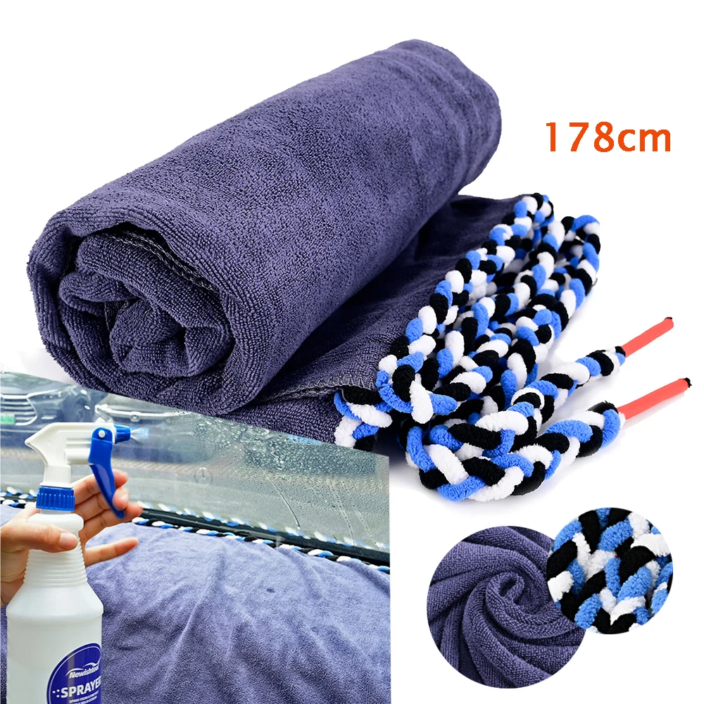 FOSHIO Large Car Tinting Dashboard Covers Windshield Cleaning Protective Mat Strong Water Absorption Microfiber Drying Towel