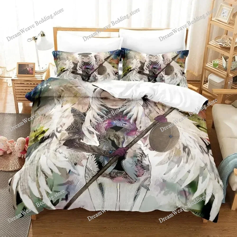 

Lord of Vermilion Bedding Set Duvet Cover Bed Set Quilt Cover Pillowcase Comforter King Queen Size Boys Adult Bedding Set741