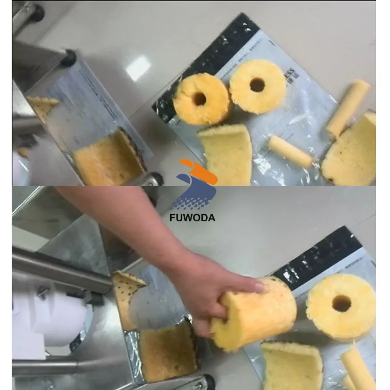 Pineapple Peeler Machine 60PCS/H Manual Pineapple Cutter Sheller Electric Stainless Steel Pineapple Peeling Machine