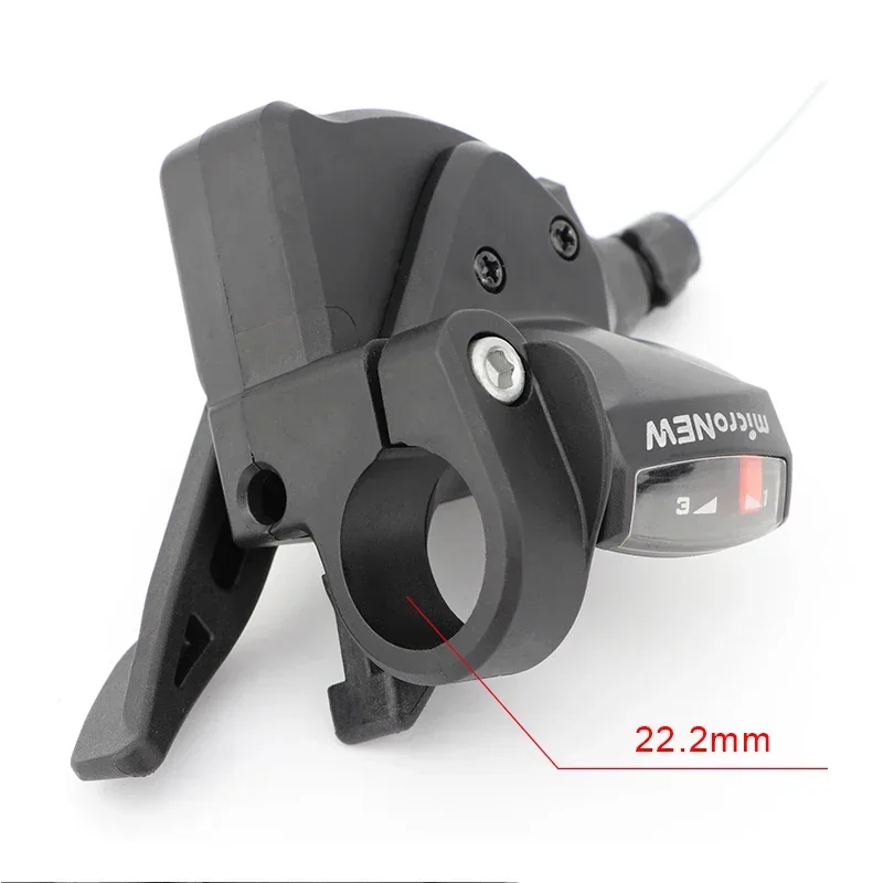 MicroNEW 산악 자전거 뒷 변속기 3x7 3x8 3x9 3x10 3x11 속도 내부 시프트 케이블 MTB 자전거 앞 시프터