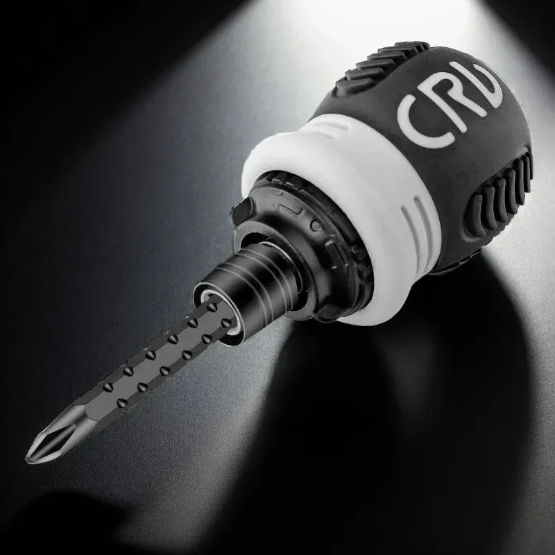 

Screwdriver Labor-saving Ratchet Screwdriver Head Multifunctional Two End Tool Set Screwdriver Adjustable Extension Retraction